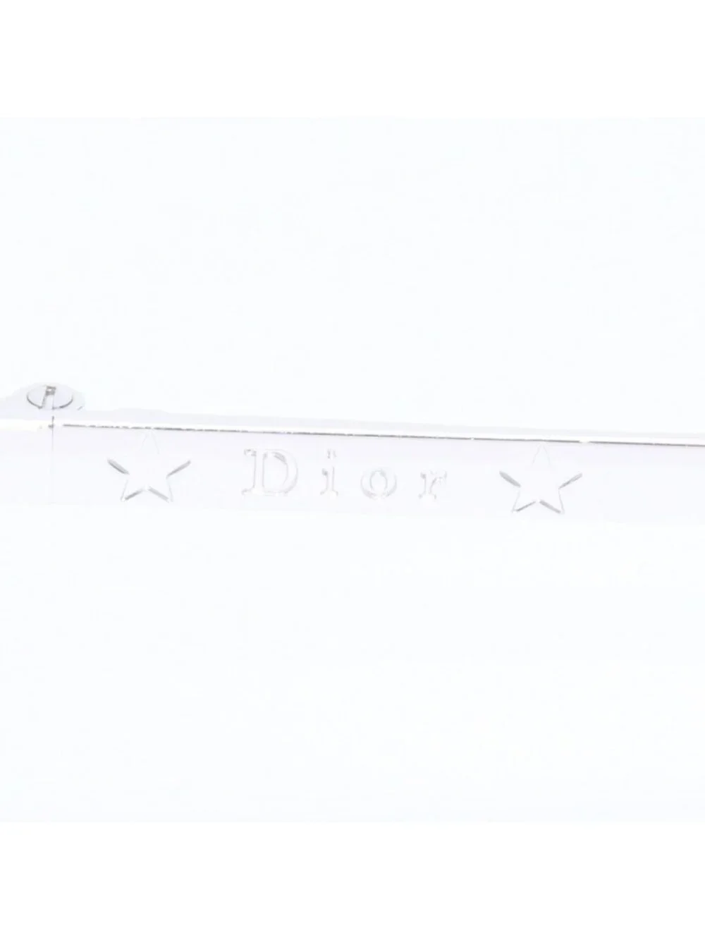 Dior Pop Rimless Sunglasses Gray Silver Eyewear